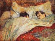 Henri De Toulouse-Lautrec The bed USA oil painting reproduction